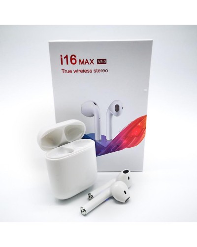 Best Seller I16 Max Tws Wireless Bluetooth 5.0 Earphones Mini Earbuds Touch Control Earphones For Iphone Samsung Huawei 